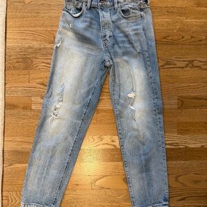Light Blue Distressed Women’s Lucky Jeans